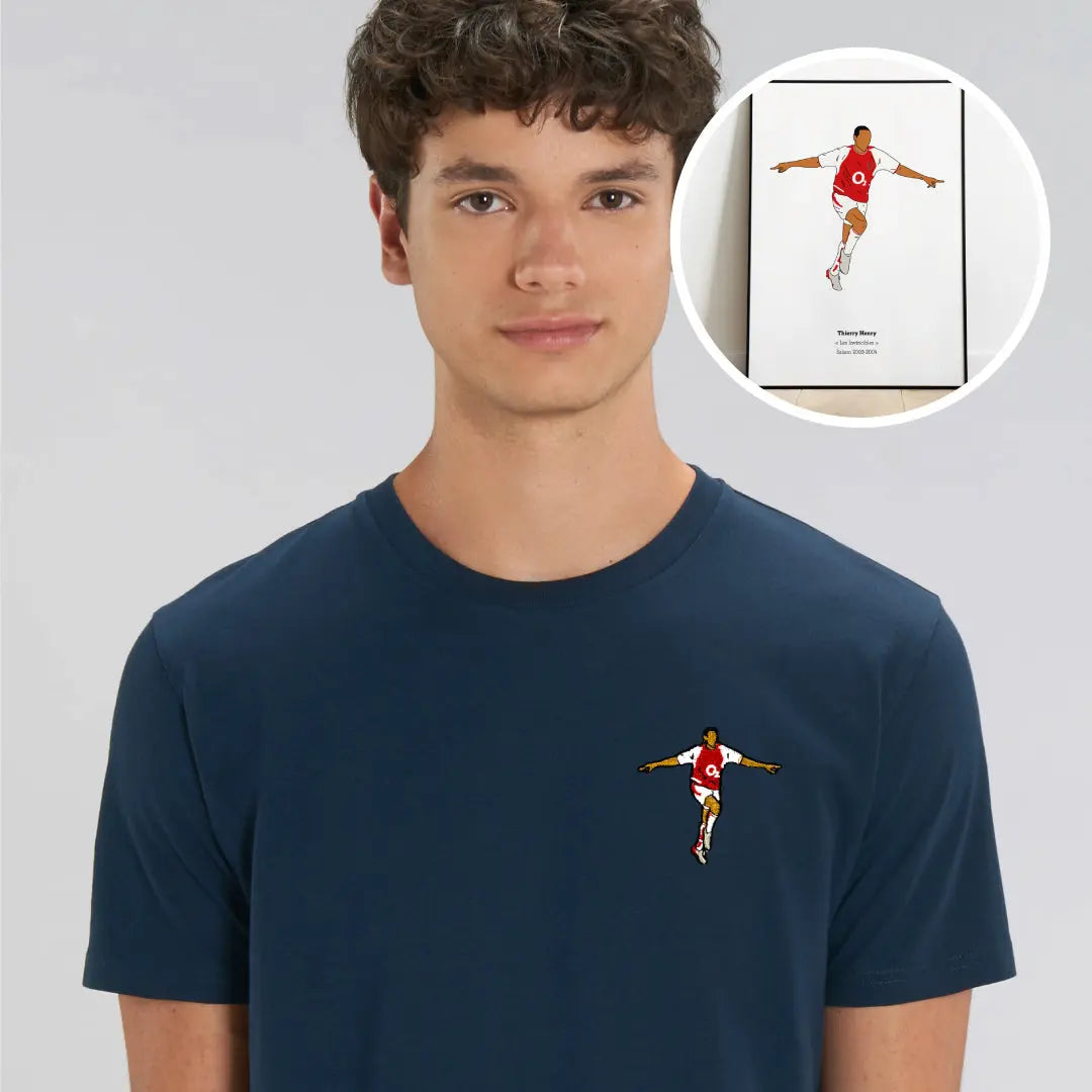 T-shirt "Henry" & Poster "Titi"⎜Arsenal Maison Ferveur