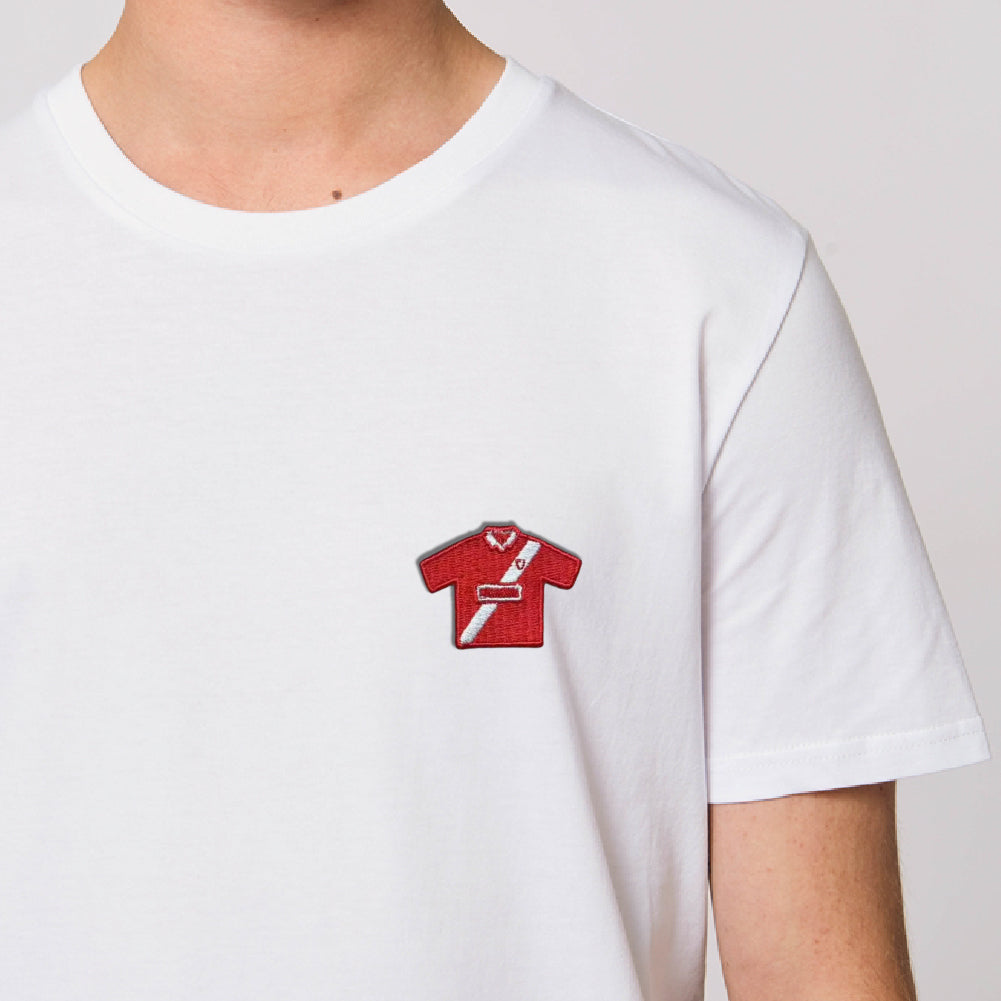 T-shirt brodé "Rouches"⎜Liège - Maison Ferveur
