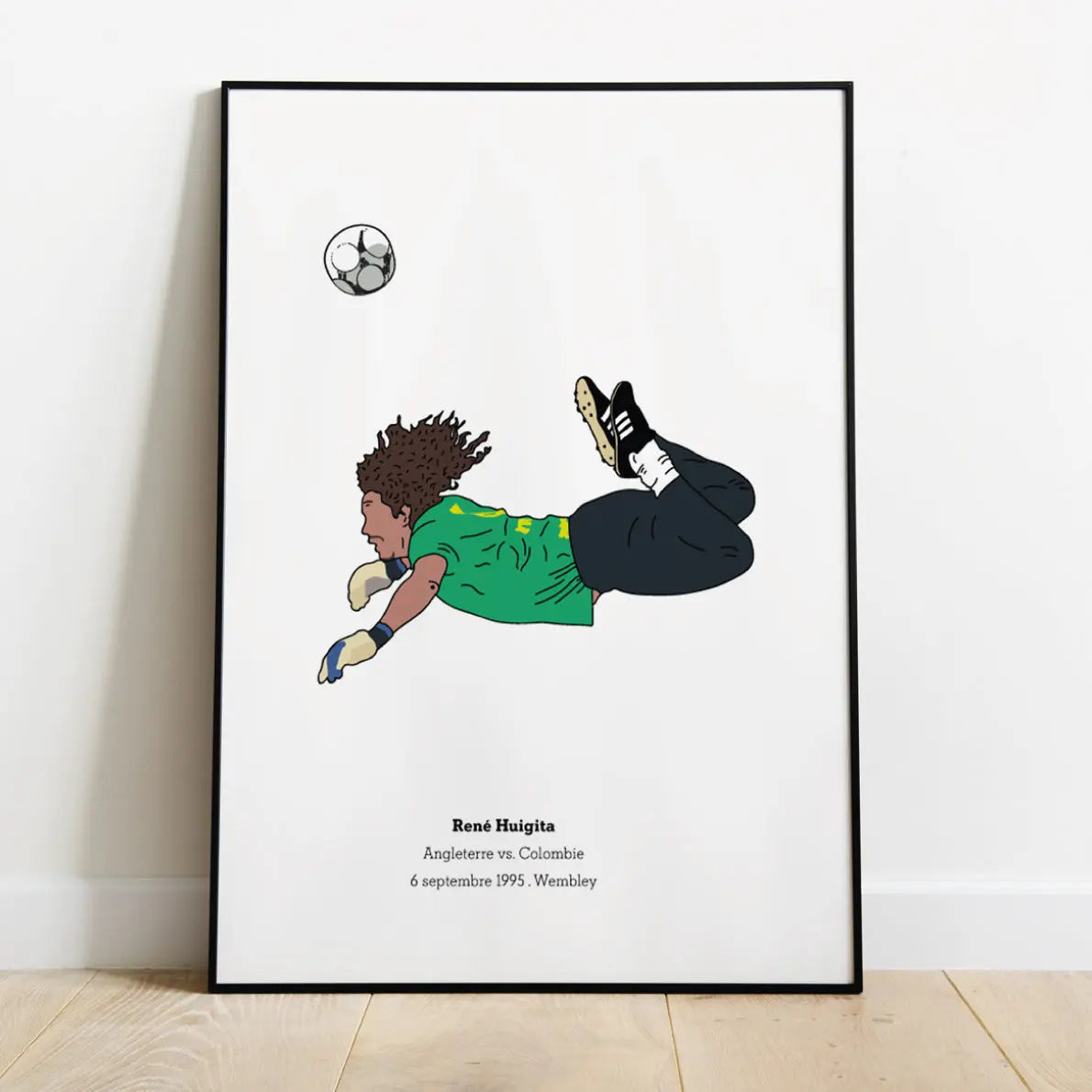 Poster "Scorpion Kick"⎜Higuita Maison Ferveur