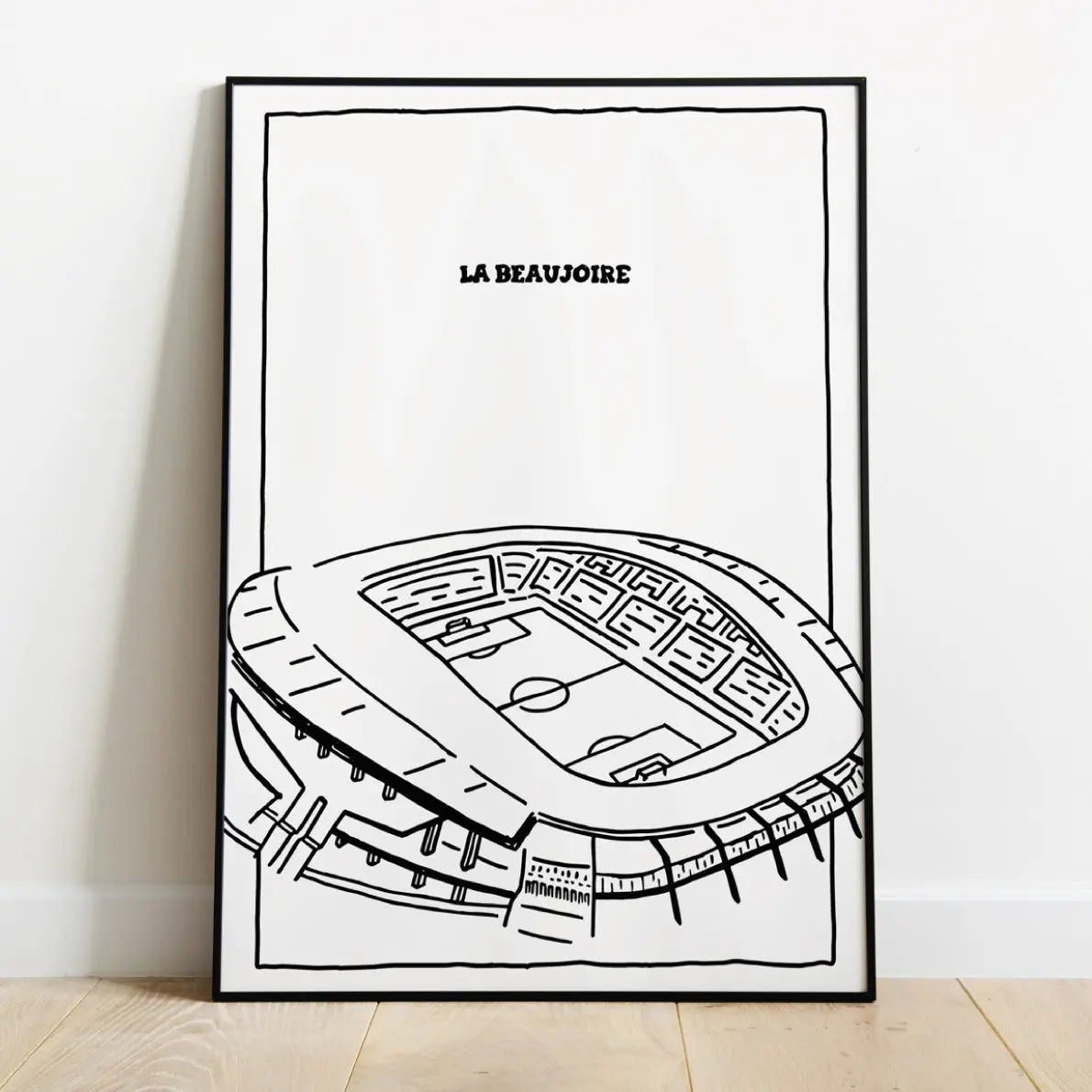 T-shirt "1995" & Poster "Beaujoire"⎜Nantes Maison Ferveur