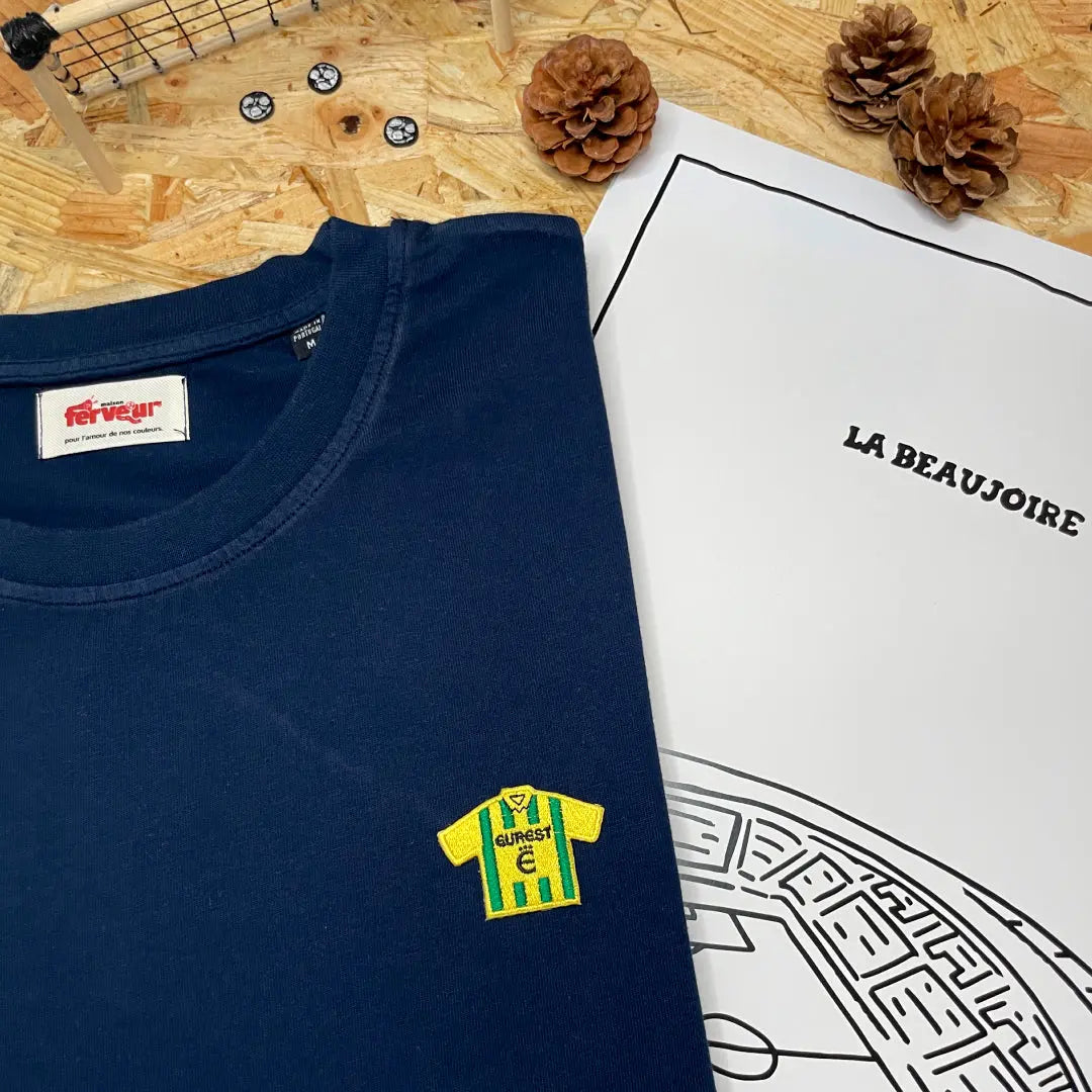 T-shirt brodé "Nantes 1995"⎜Nantes Maison Ferveur