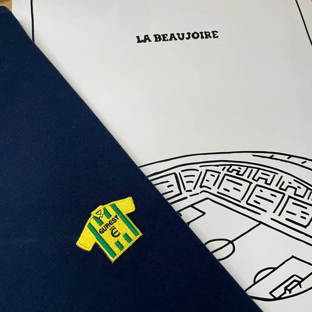 T-shirt brodé "Nantes 1995"⎜Nantes Maison Ferveur