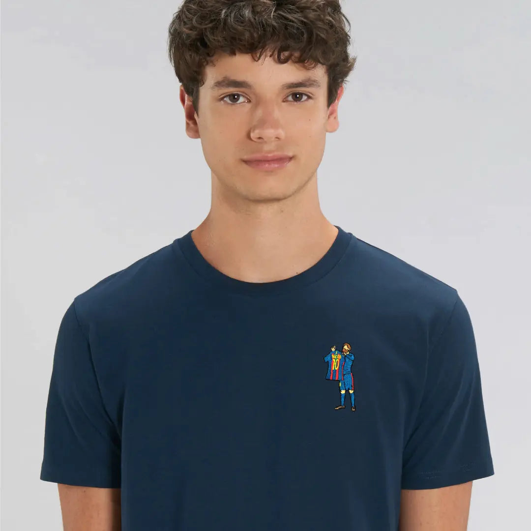 T-shirt brodé "Messi" Maison Ferveur
