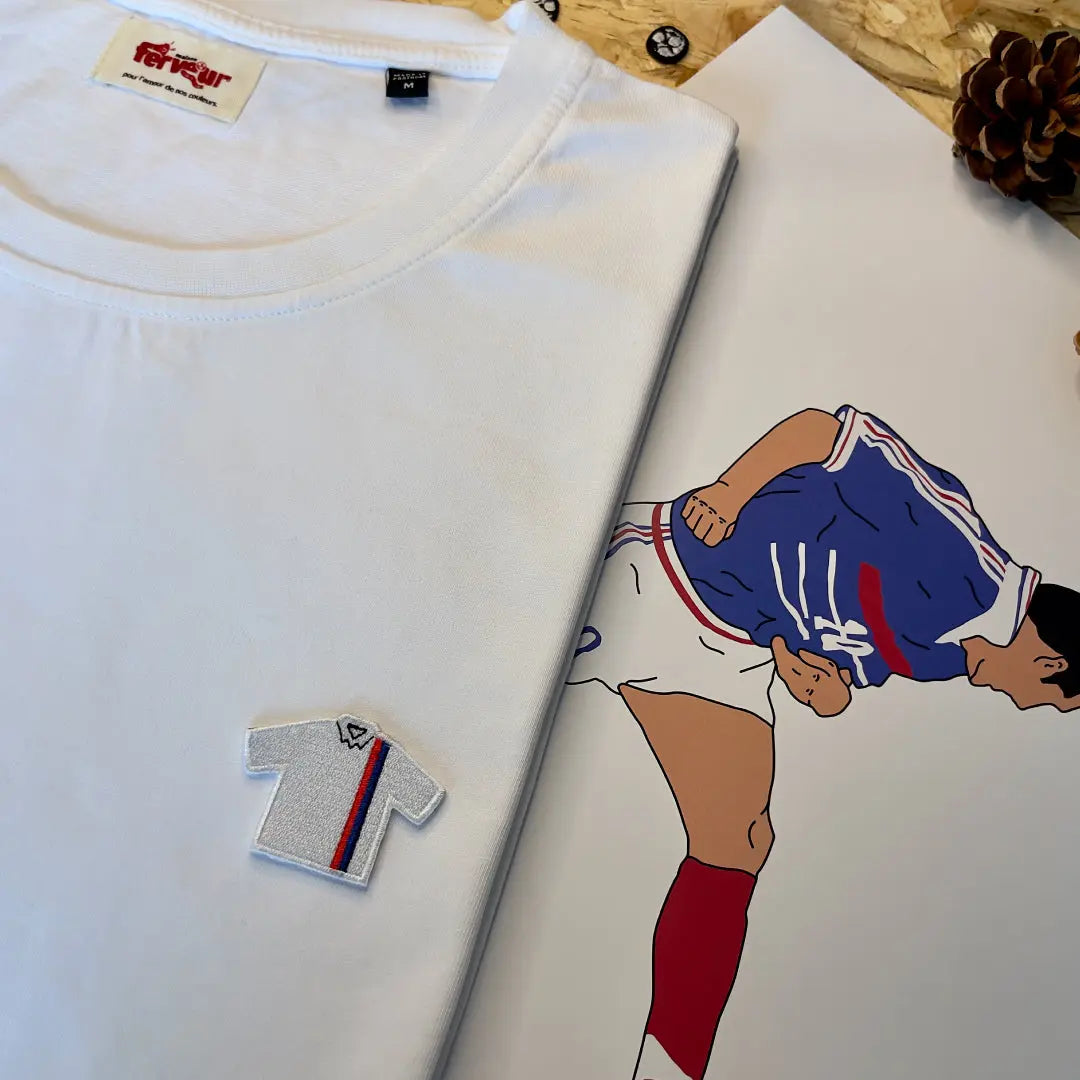 T-shirt brodé "Apogée"⎜Lyon Maison Ferveur