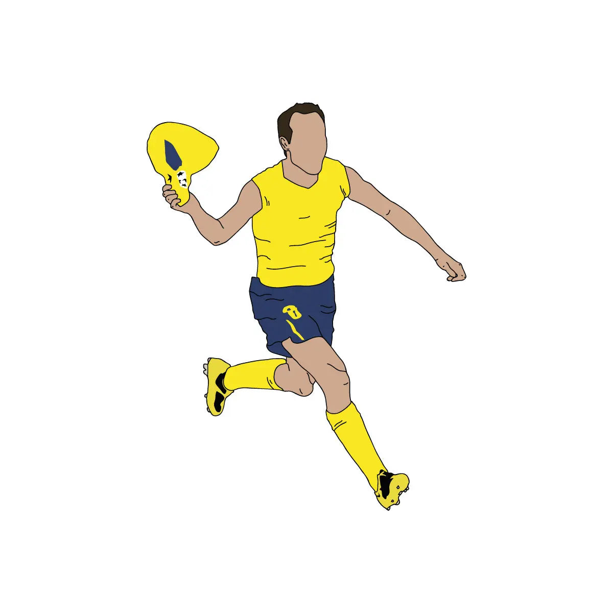 T-shirt "Iniesta"⎜Barcelone Maison Ferveur