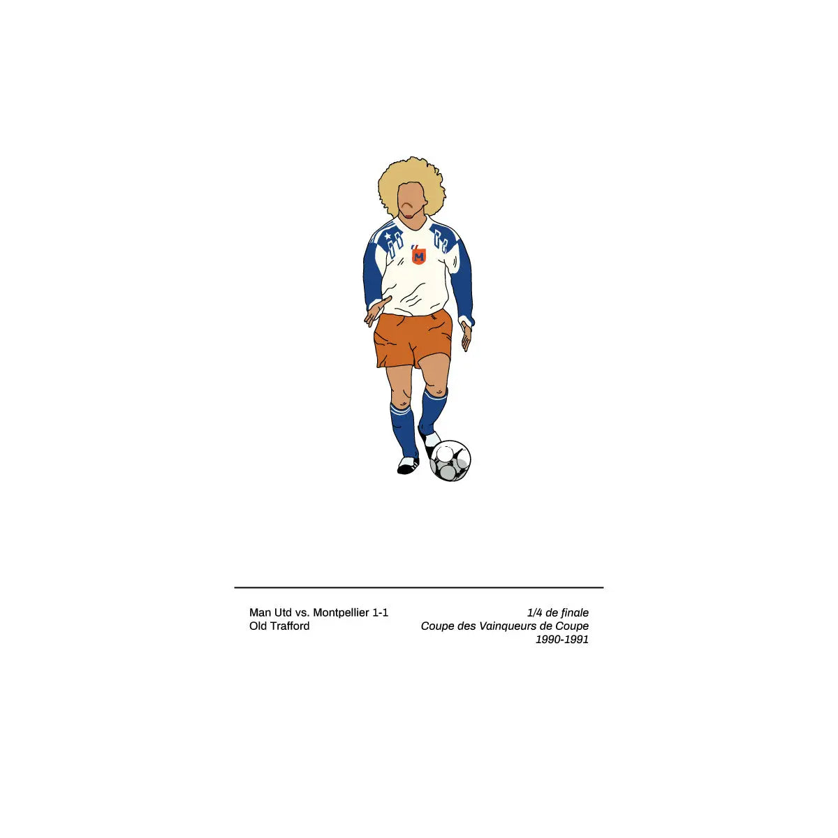 T-shirt "Valderrama"⎜Montpellier Maison Ferveur